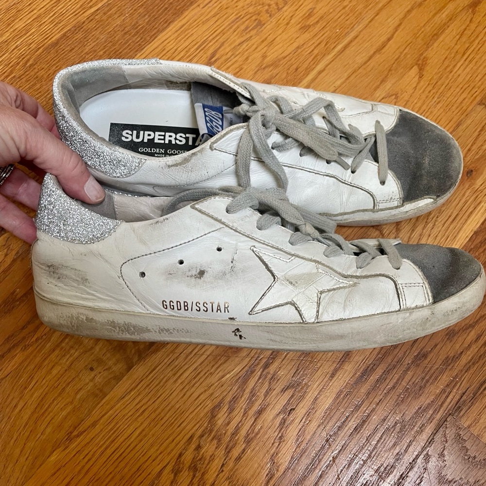 Golden Goose Superstar Sneakers size 9